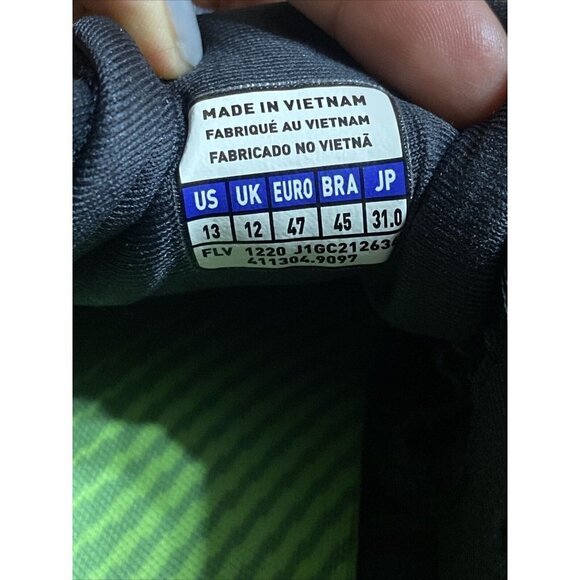 MIZUNO Men's Wave Horizon 5 in Black Size 13 - Picture 7 of 10